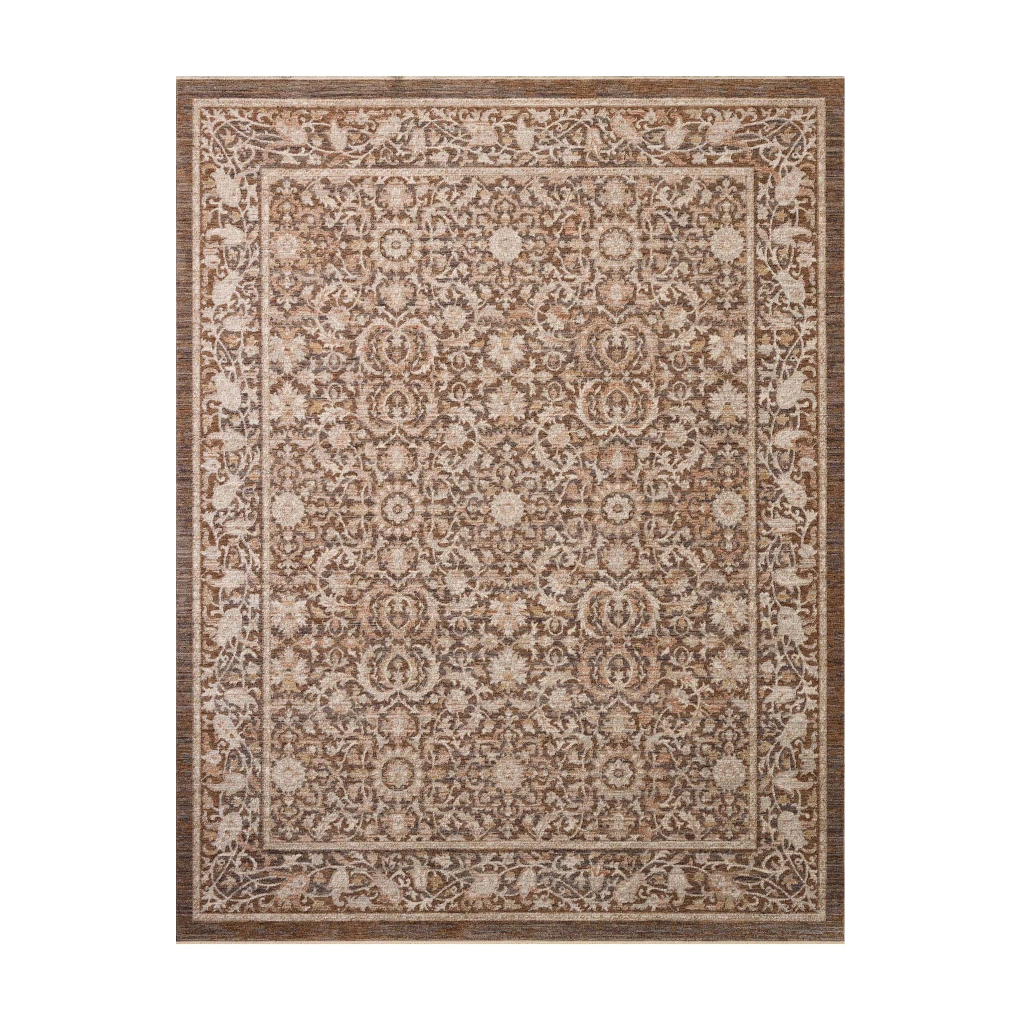 Chris Loves Julia x Loloi Doris Tobacco / Ivory Rug