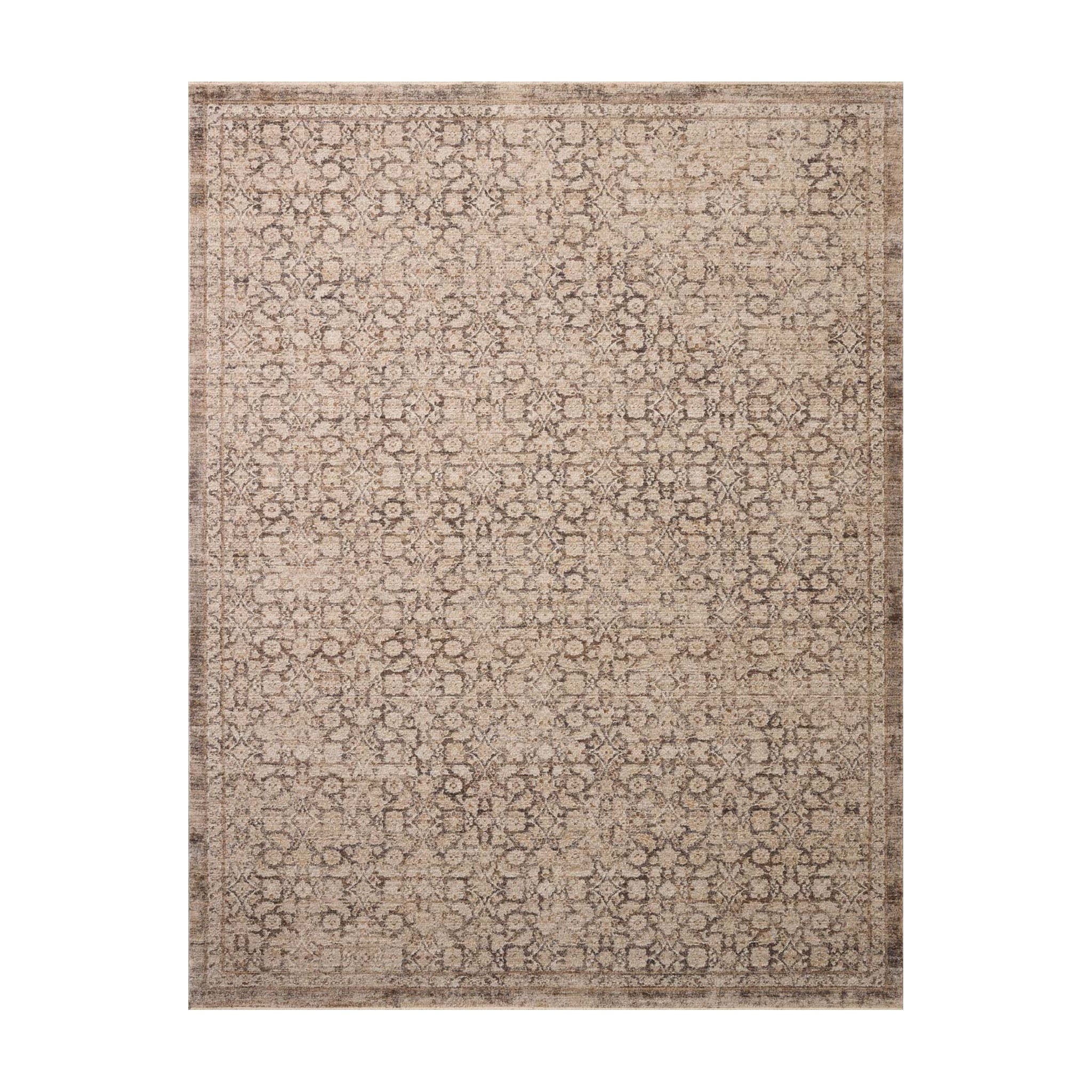 Chris Loves Julia x Loloi Doris Mushroom / Natural Rug