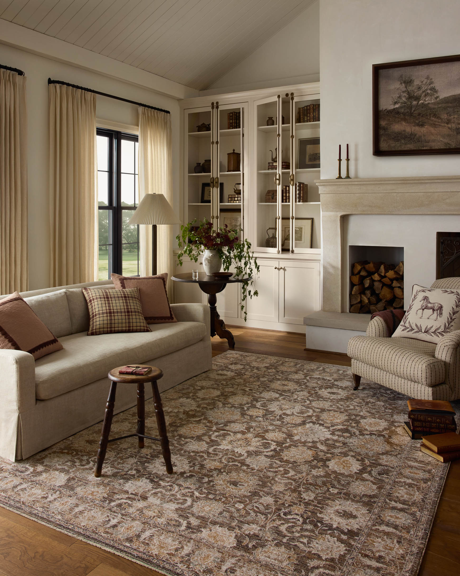 Chris Loves Julia x Loloi Doris Granite / Clay Rug - Rug & Weave