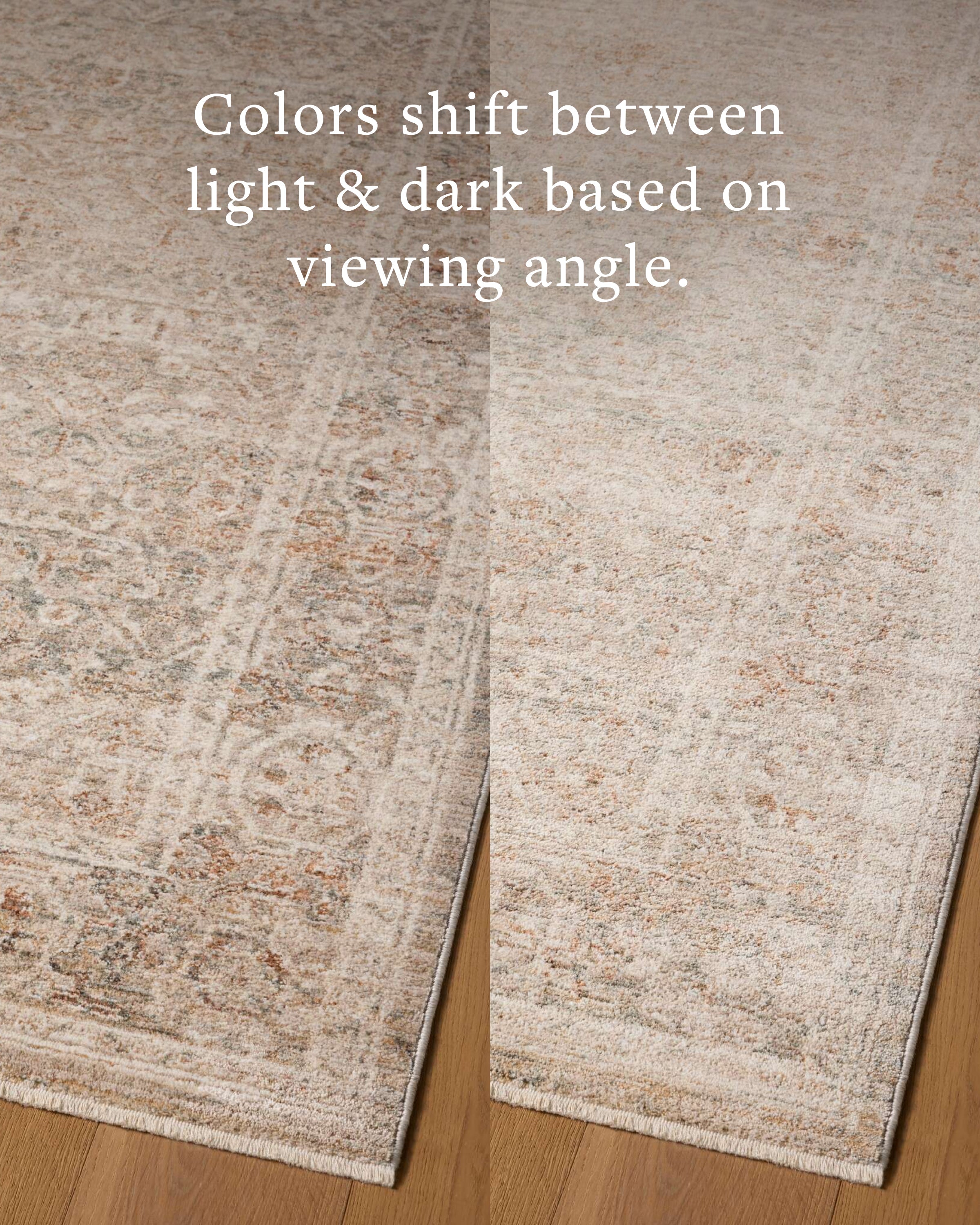 Chris Loves Julia x Loloi Doris Mist / Clay Rug - Rug & Weave