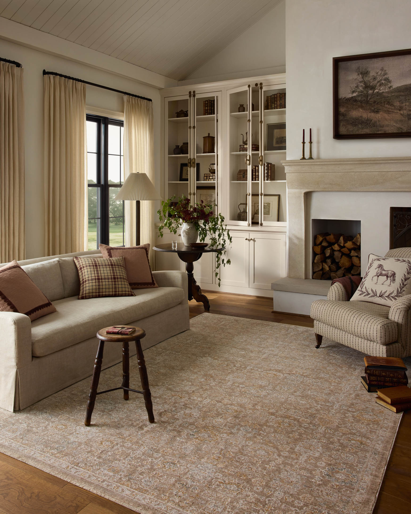Chris Loves Julia x Loloi Doris Dove / Sea Rug - Rug & Weave