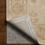 Chris Loves Julia x Loloi Dorothea Dove / Natural Rug RUGS - wool Loloi