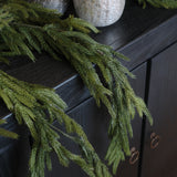 Faux Dripping Pine Garland