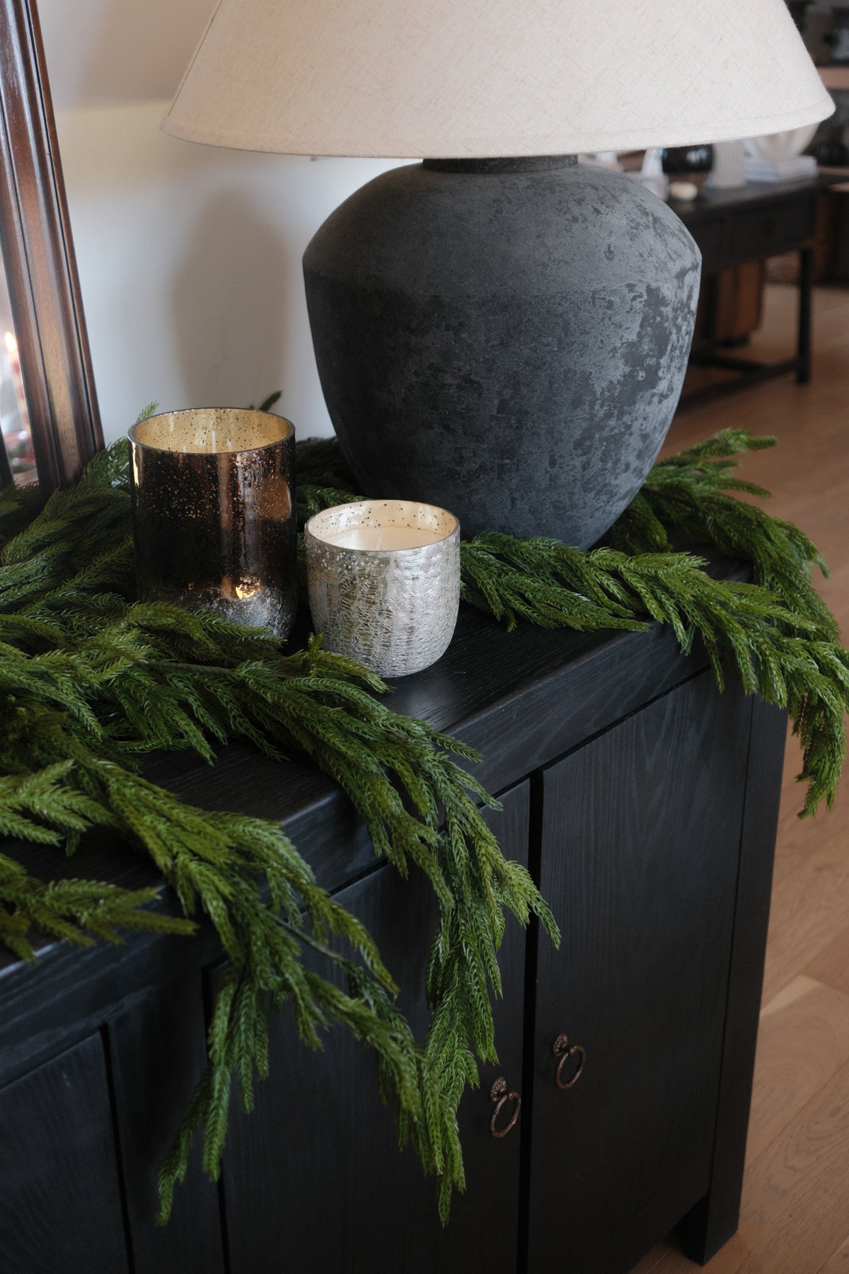 Faux Dripping Pine Garland CHRISTMAS 2026 Tri W Imports