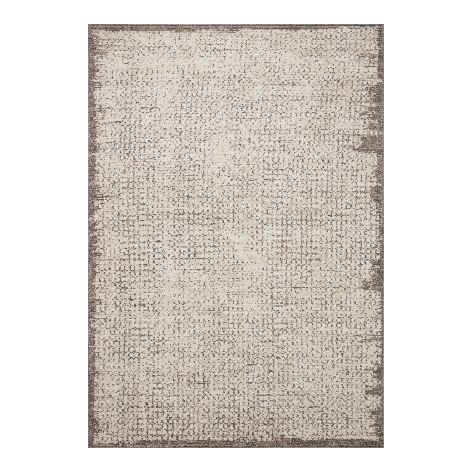 Loloi Darby Ivory / Stone Rug 0-RUGS-patterned Loloi 18" x 18" Sample