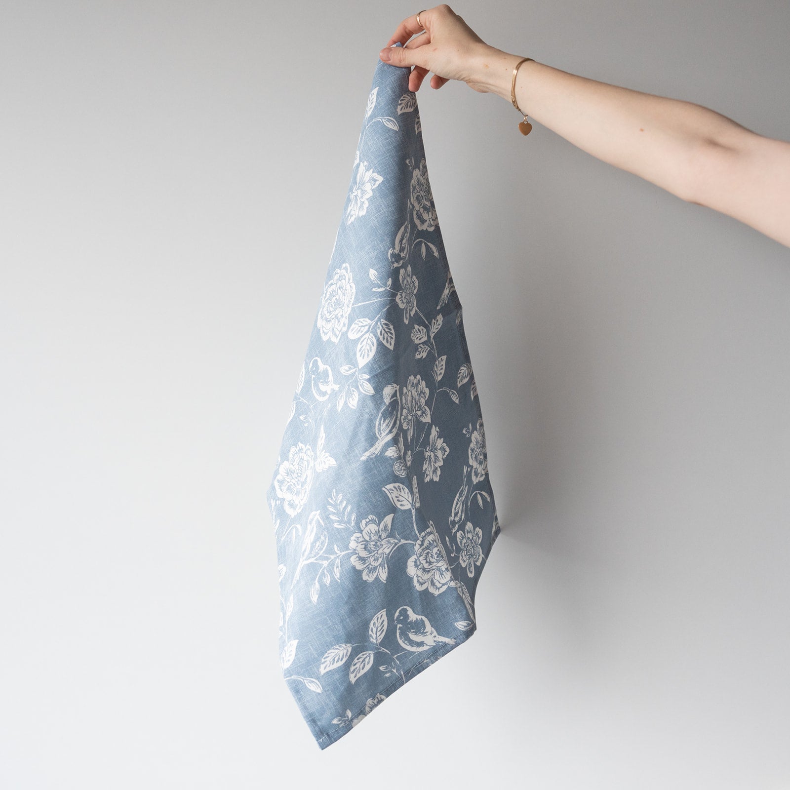 Denim Blue Tea Towel - Rug & Weave