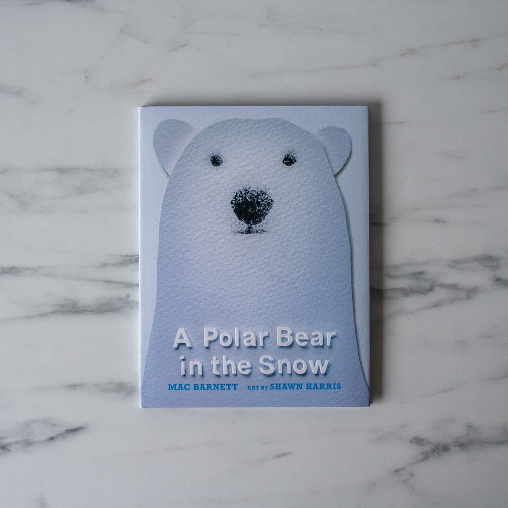 "A Polar Bear In The Snow" by Mac Barnett - Rug & Weave
