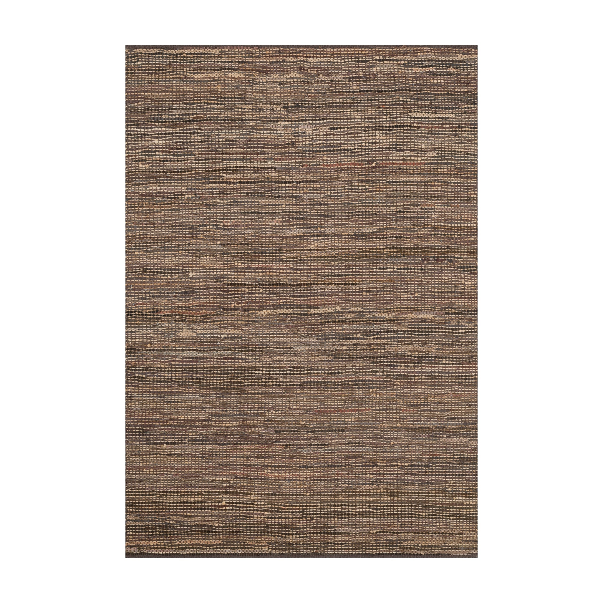 Loloi Edge Brown Rug, 2'3" x 3'9"