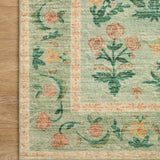 Rifle Paper Co. X Loloi/ Eden Mughal Rose Moss Rug 0-RUGS-patterned Loloi