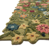 Rifle Paper Co. x Loloi Edith Green / Multi Rug RUGS - wool Loloi