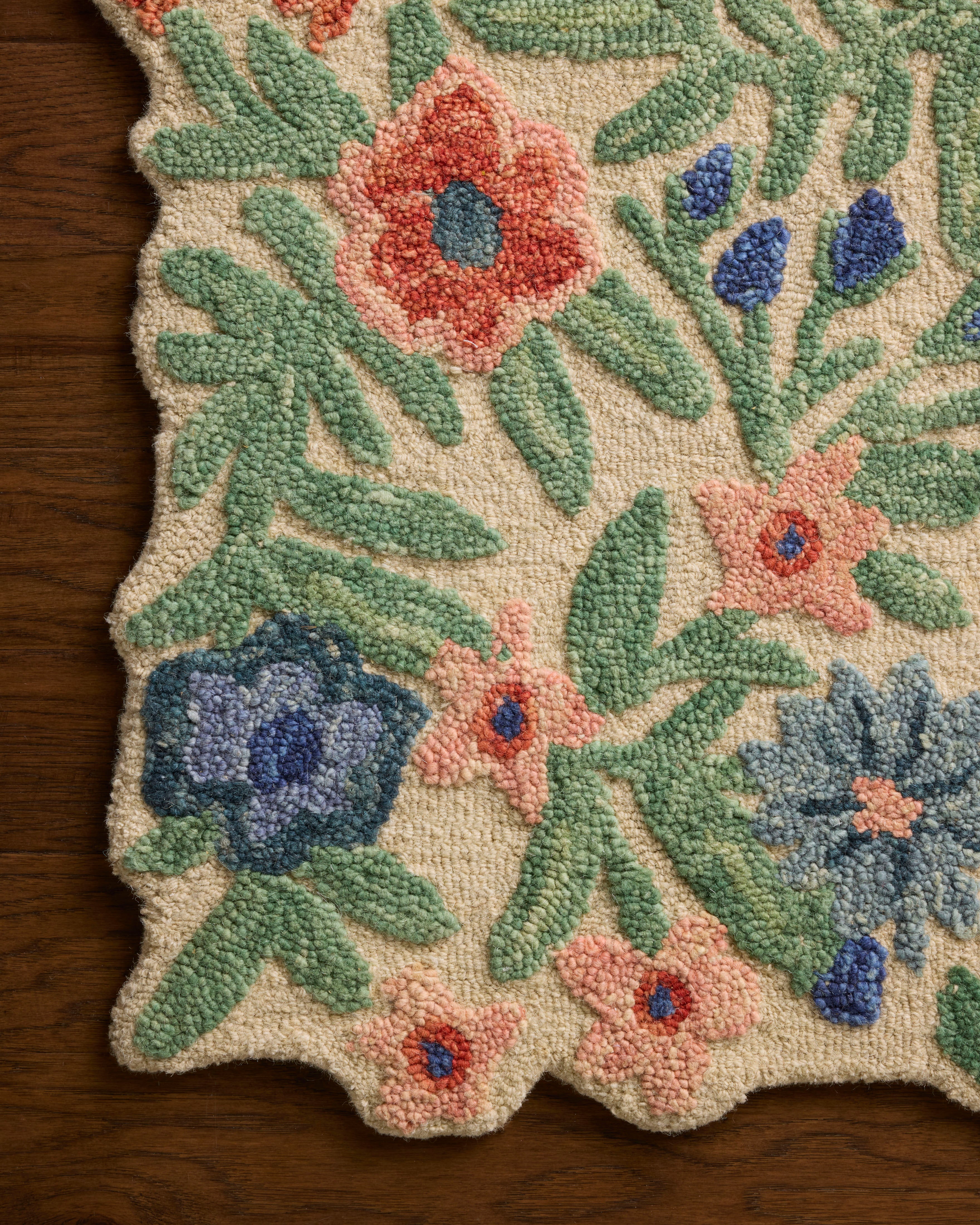 Rifle Paper Co. x Loloi Edith Ivory / Multi Rug RUGS - wool Loloi