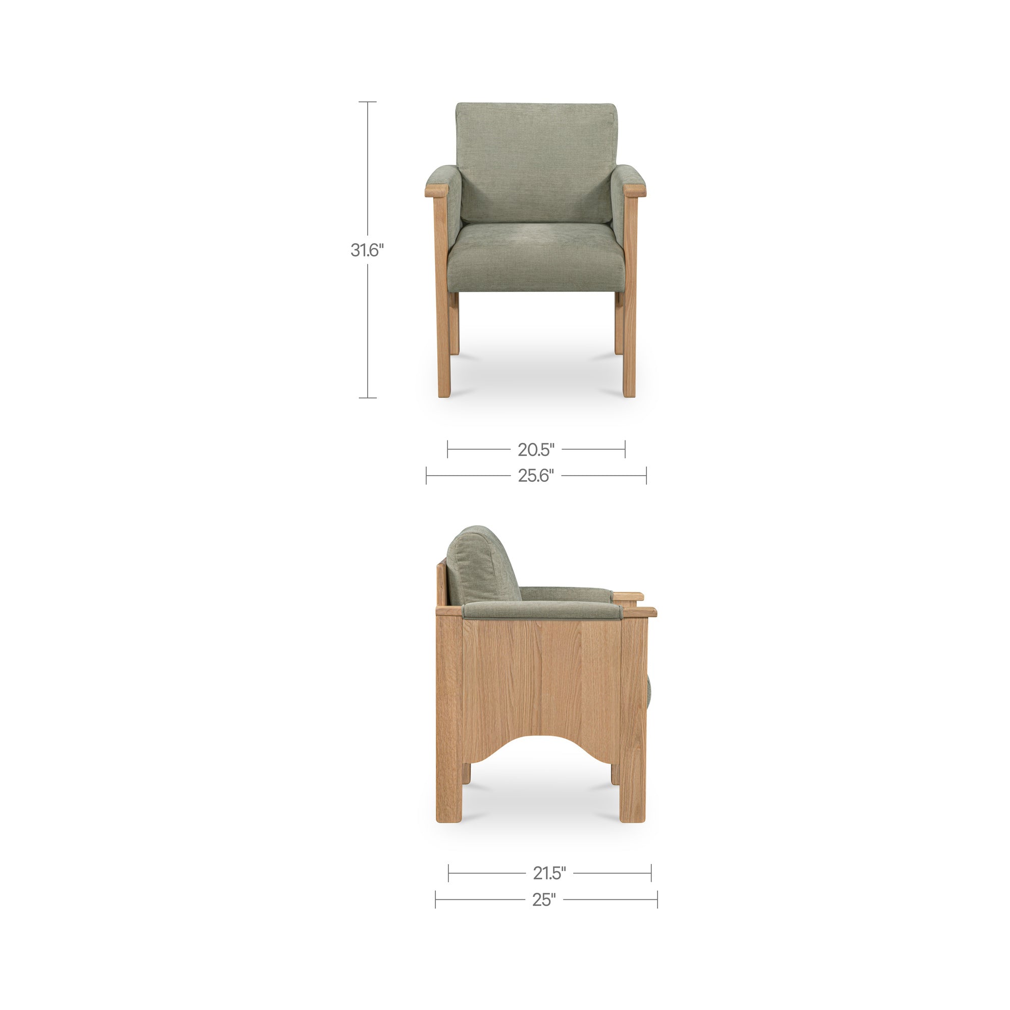 Brewer Dining Chair FURNITURE - dining chair Moe's Furniture