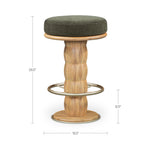 Niall Swivel Counter Stool FURNITURE - counter stool Moe's Furniture