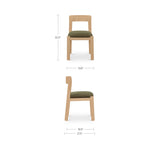 Ollie Dining Chair - Set of 2 FURNITURE - dining chair Moe's Furniture