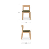 Ollie Dining Chair - Set of 2 FURNITURE - dining chair Moe's Furniture