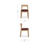 Ollie Dining Chair - Set of 2 FURNITURE - dining chair Moe's Furniture