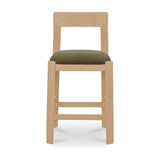 Ollie Counter Stool FURNITURE - counter stool Moe's Furniture Dark Green