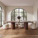 Rosalie Swivel Dining Chair FURNITURE - dining chair Moe's Furniture