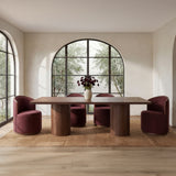 Rosalie Swivel Dining Chair FURNITURE - dining chair Moe's Furniture