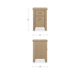 Lottie Nightstand FURNITURE - nightstand Moe's Furniture