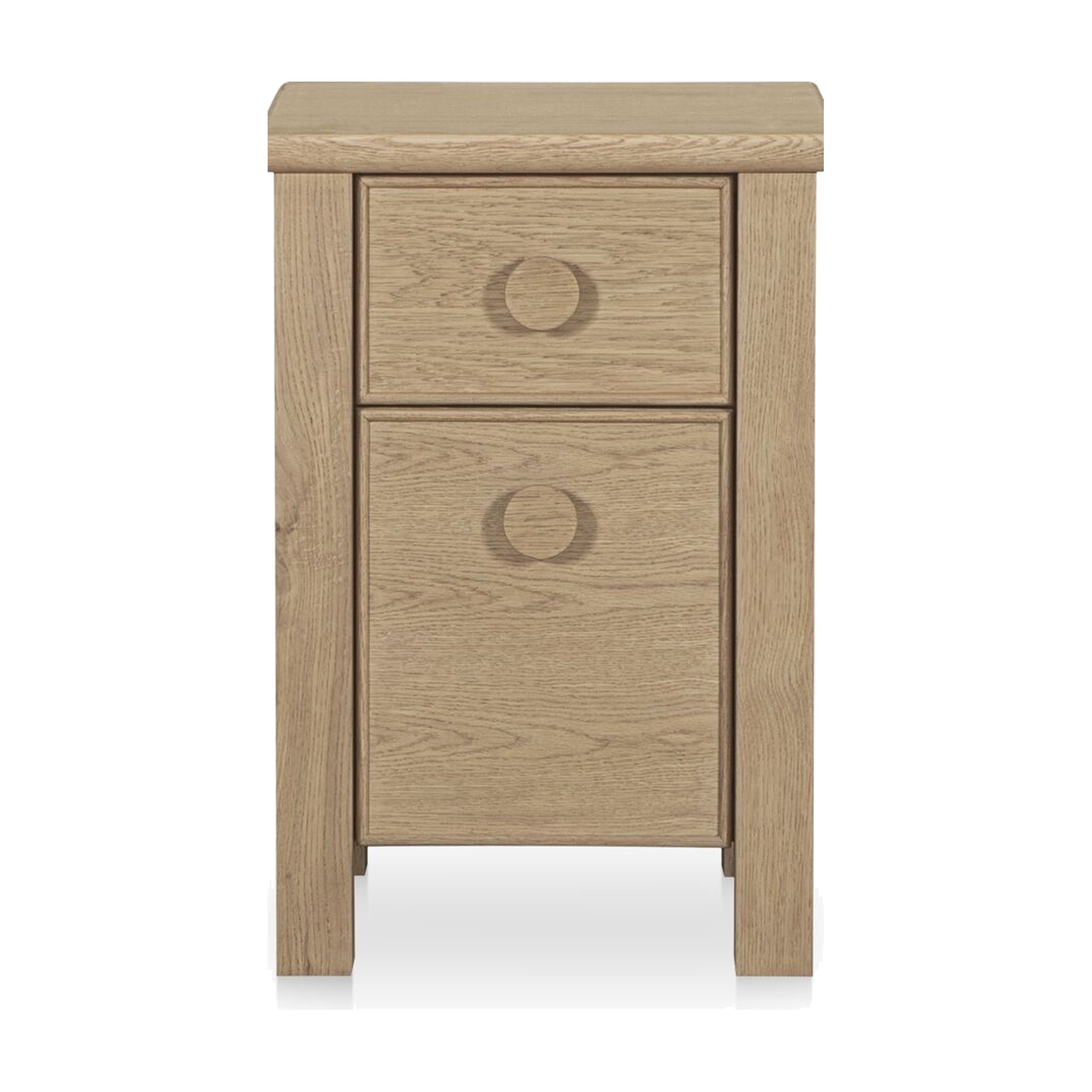 Lottie Nightstand FURNITURE - nightstand Moe's Furniture Natural Small