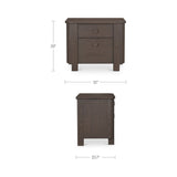 Lottie Nightstand FURNITURE - nightstand Moe's Furniture