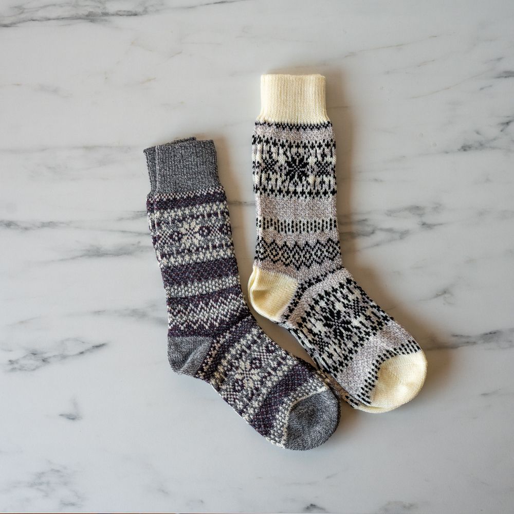 Cozy Nordic Socks - Rug & Weave