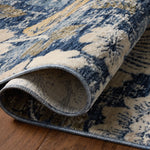 Loloi Eileen Denim / Natural Rug RUGS - synthetic Loloi 18" x 18" sample