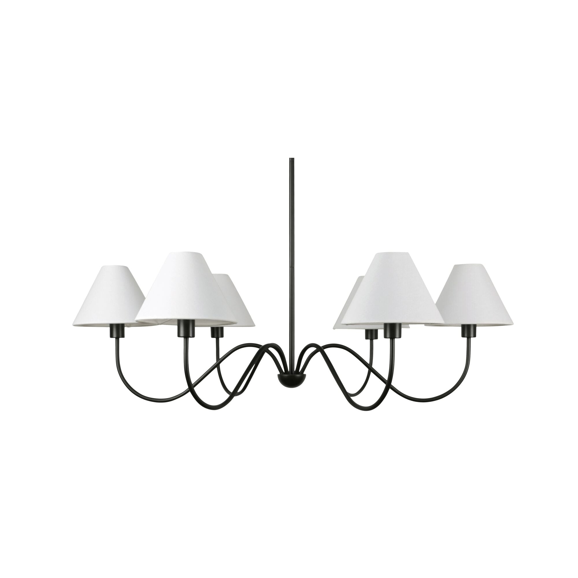 Williams Chandelier Blackened Bronze LIGHTING - chandelier Moe's Furniture