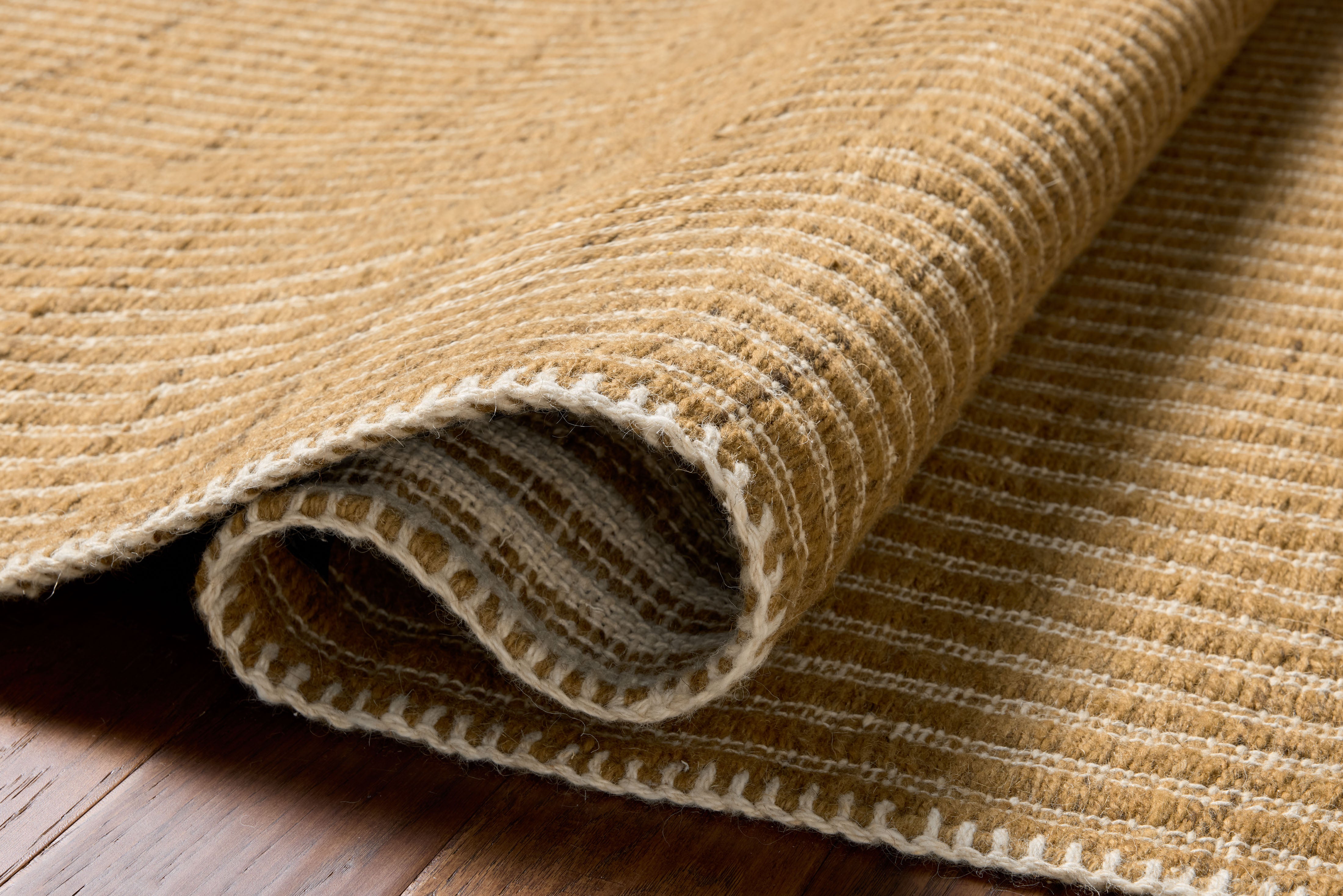 Loloi Elma Wheat Rug RUGS - wool Loloi 18" x 18" sample
