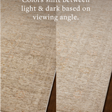 Loloi Elora Natural / Terracotta Rug RUGS - synthetic Loloi 18" x 18"