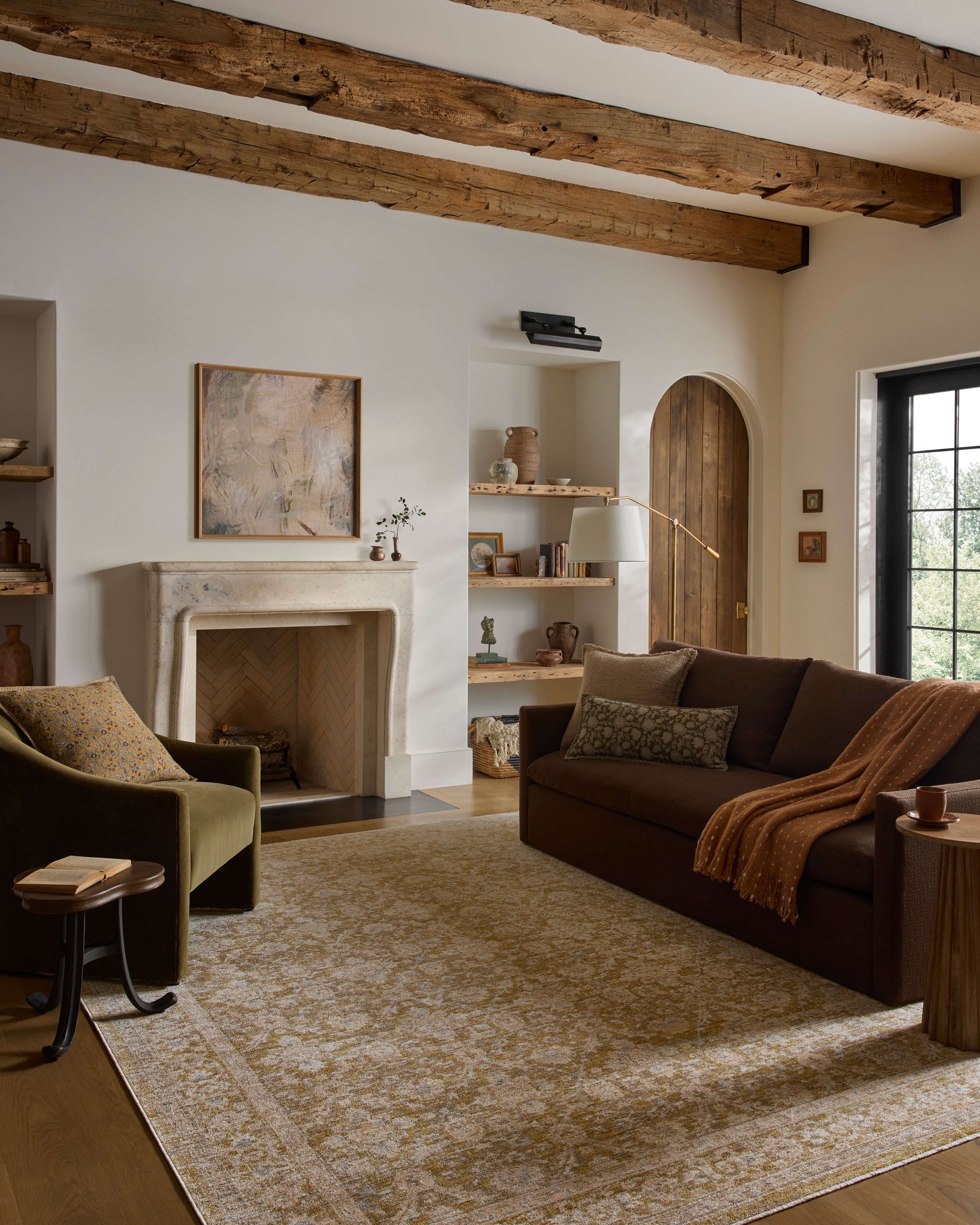 Loloi Elora Moss / Clay Rug RUGS - synthetic Loloi