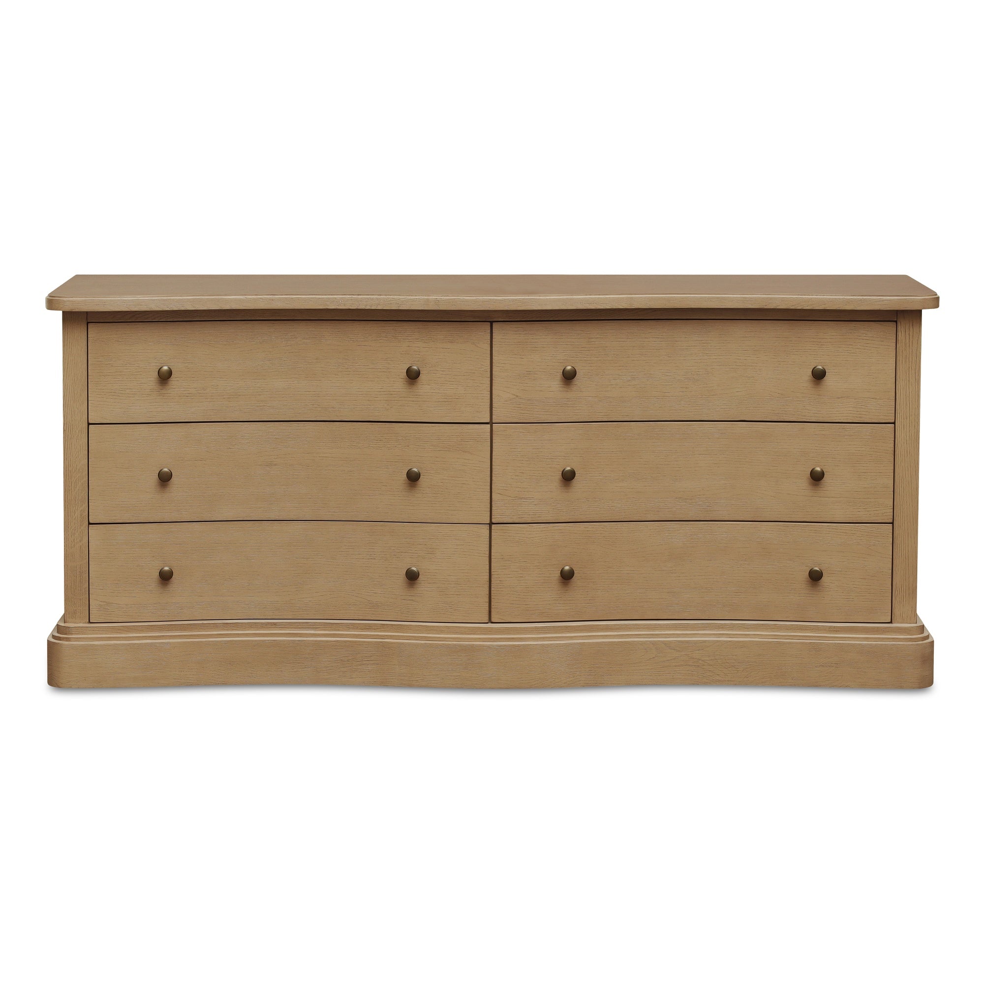 Clarence 6 Drawer Dresser, Natural