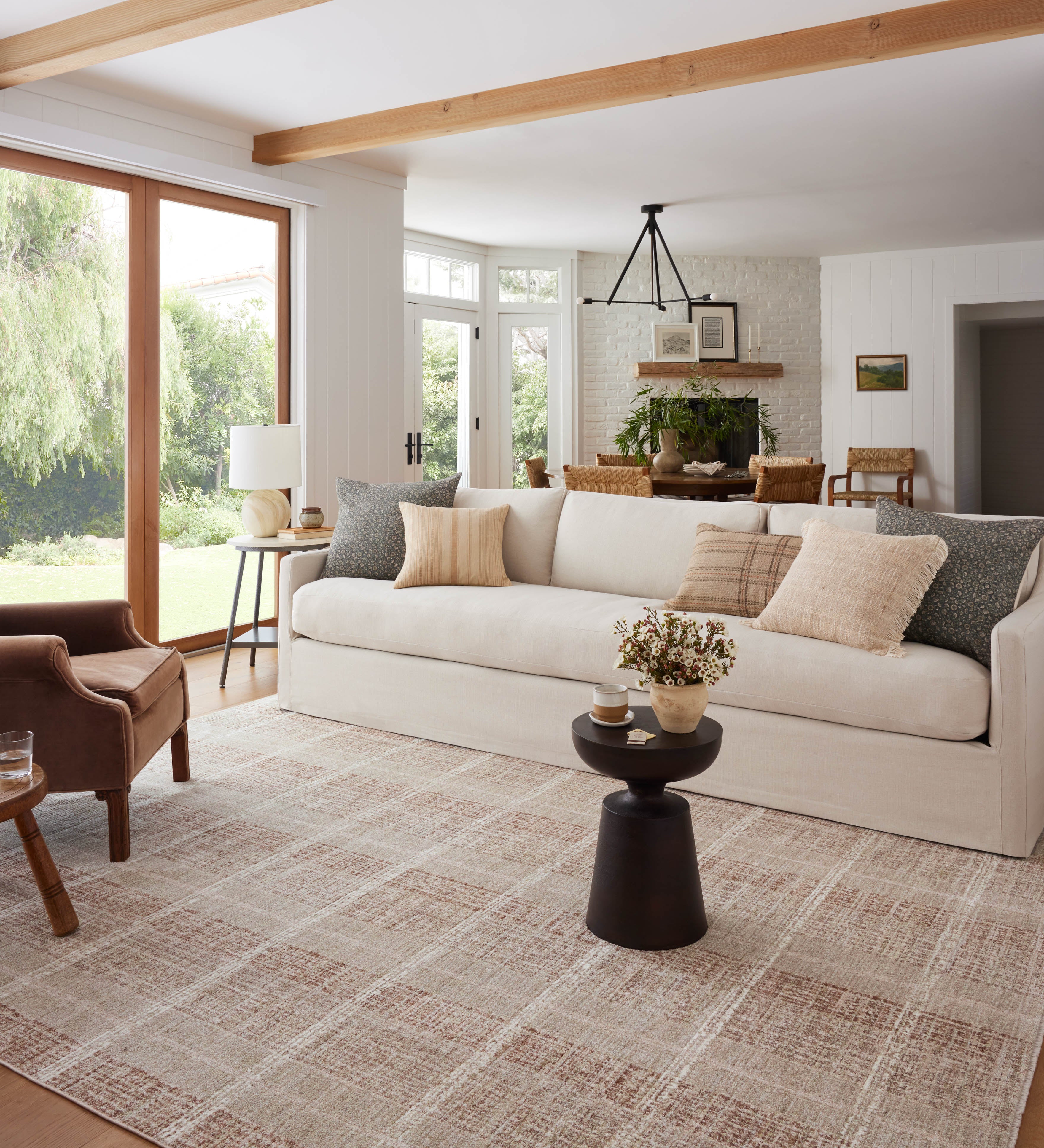 Angela Rose x Loloi Ember Clay / Sand Rug 0-RUGS-patterned Loloi