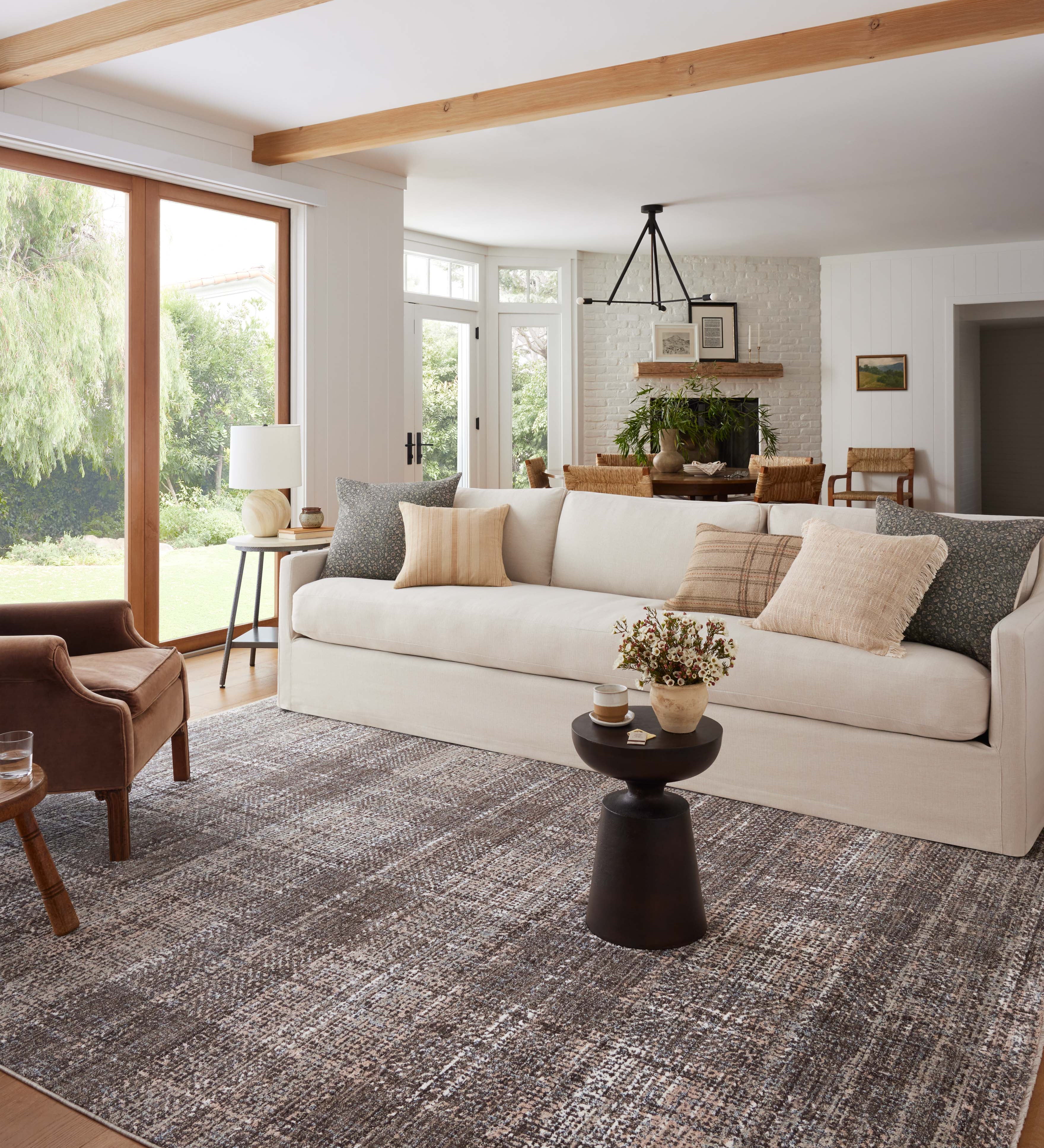 Angela Rose x Loloi Ember Graphite / Multi Rug 0-RUGS-patterned Loloi