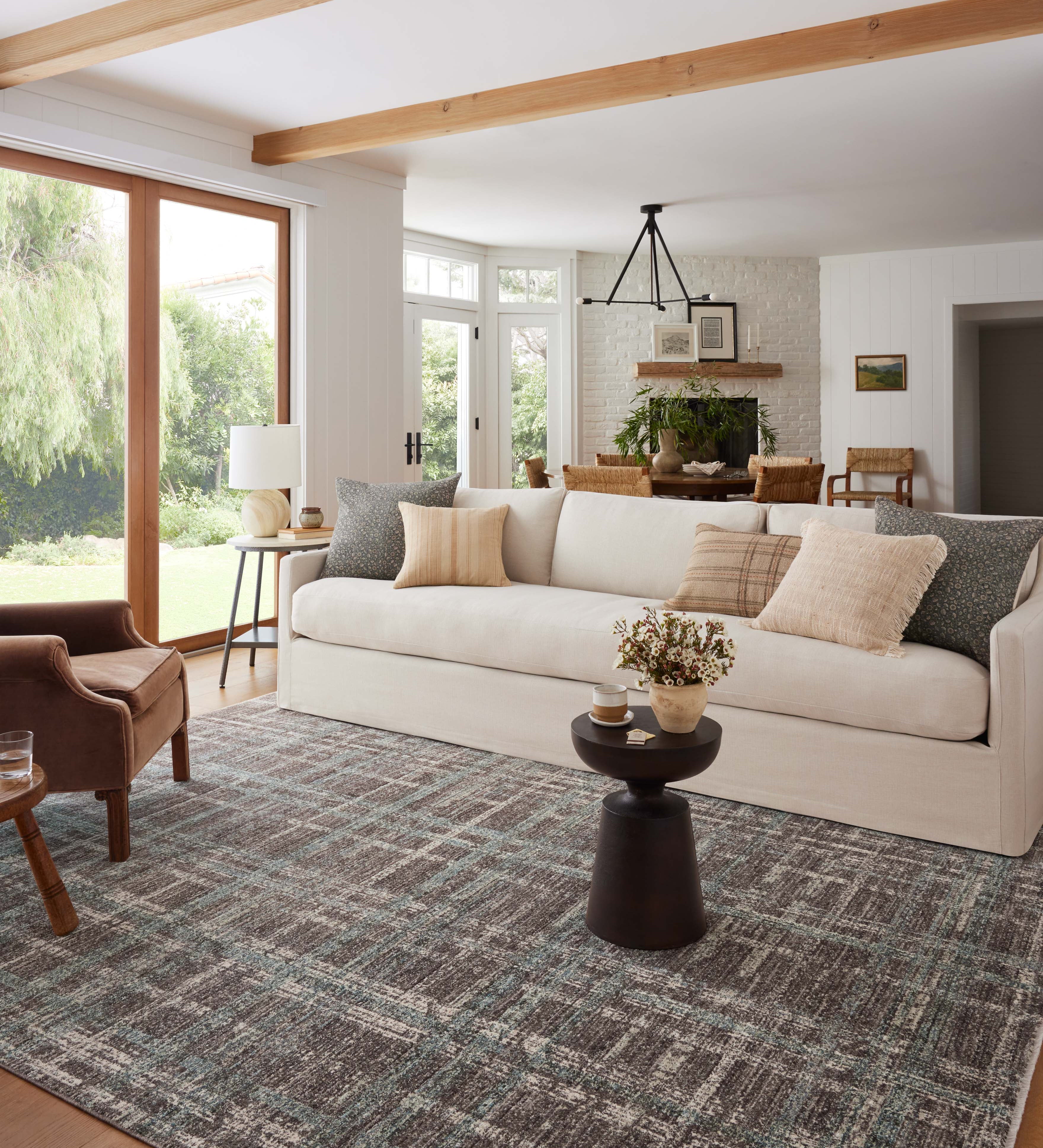 Angela Rose x Loloi Ember Espresso / Multi Rug 0-RUGS-patterned Loloi