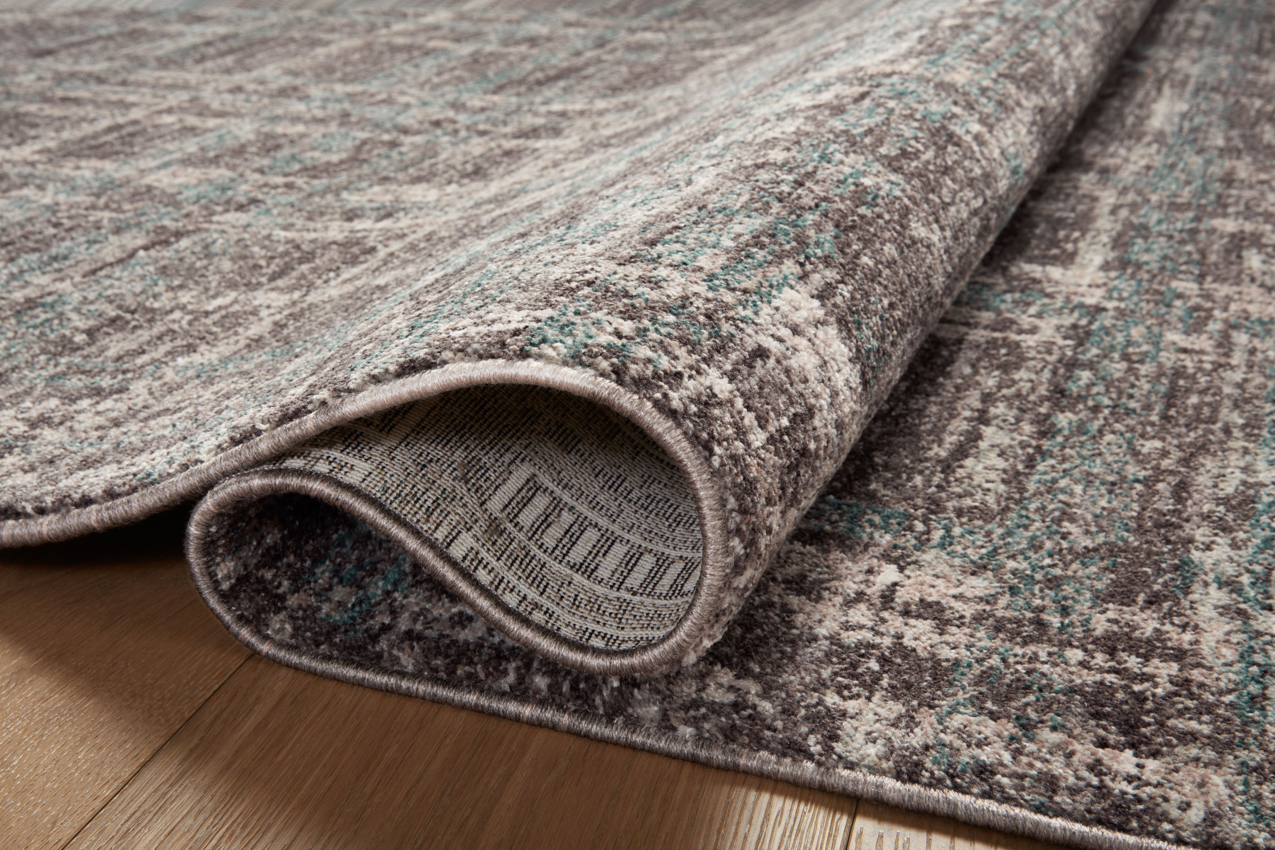 Angela Rose x Loloi Ember Espresso / Multi Rug 0-RUGS-patterned Loloi