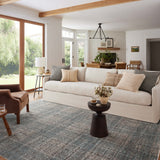 Angela Rose x Loloi Ember Denim / Charcoal Rug 0-RUGS-patterned Loloi