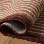 Chris Loves Julia x Loloi Emmeline Berry / Linen Rug - Rug & Weave
