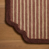 Chris Loves Julia x Loloi Emmeline Berry / Linen Rug - Rug & Weave