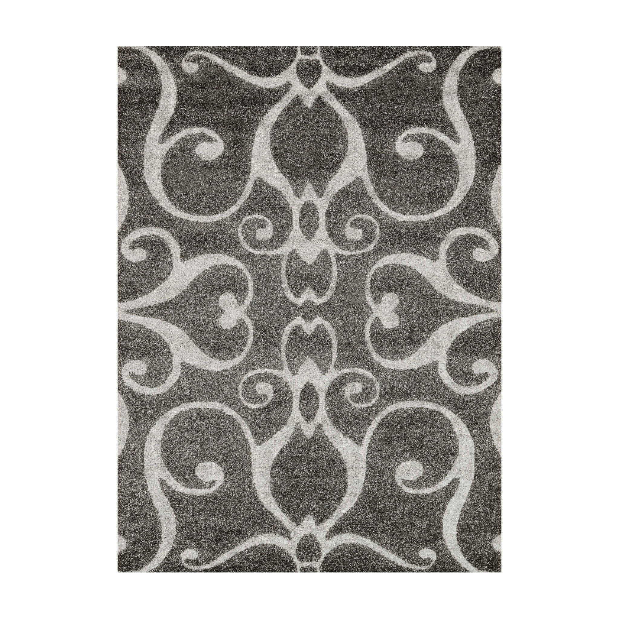 Loloi Enchant Smoke Rug RUGS - synthetic Loloi 18" x 18"