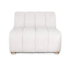 Elli Armless Chair - Cream - Rug & Weave
