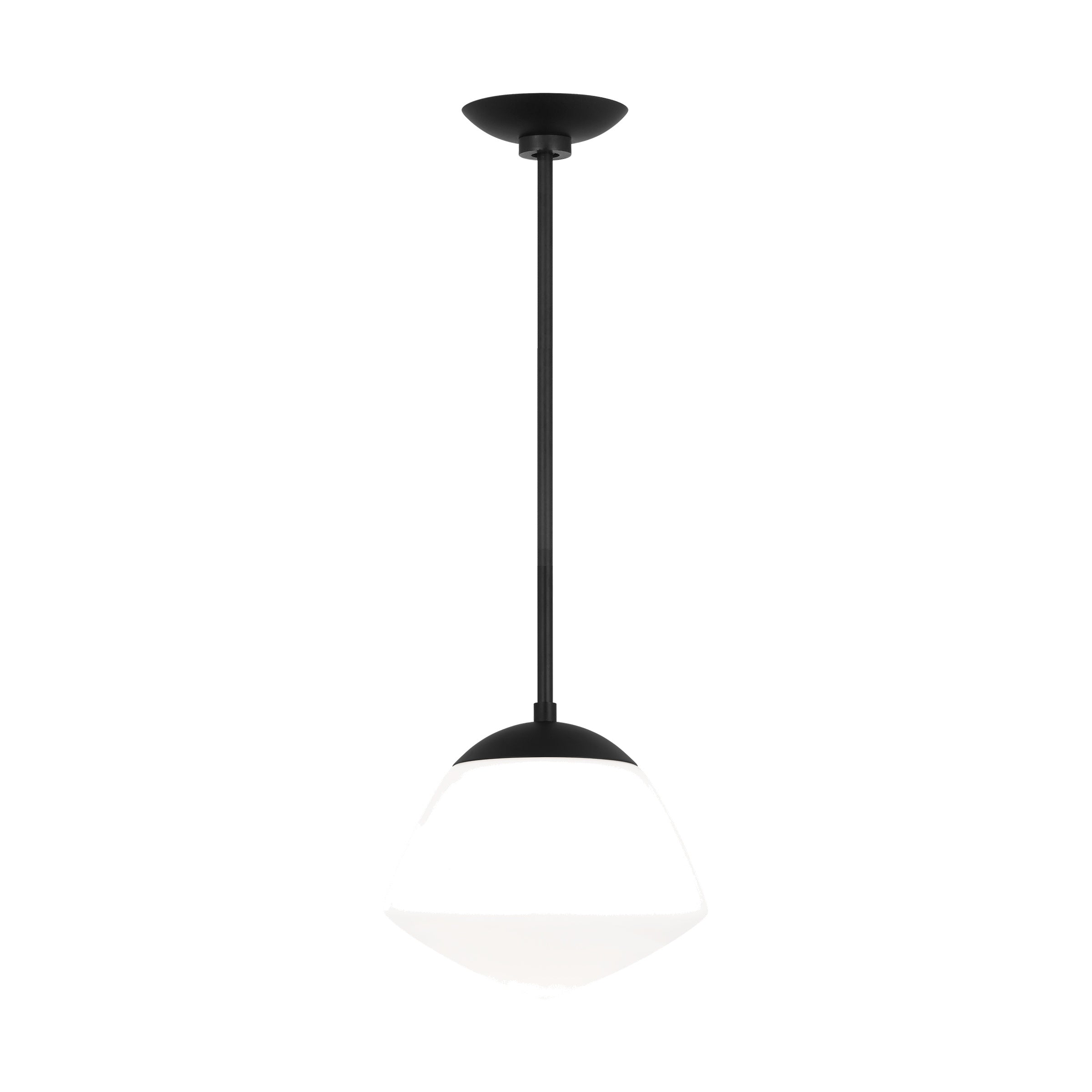 Milne Large Pendant LIGHTING - pendant Visual Comfort - Studio Midnight Black