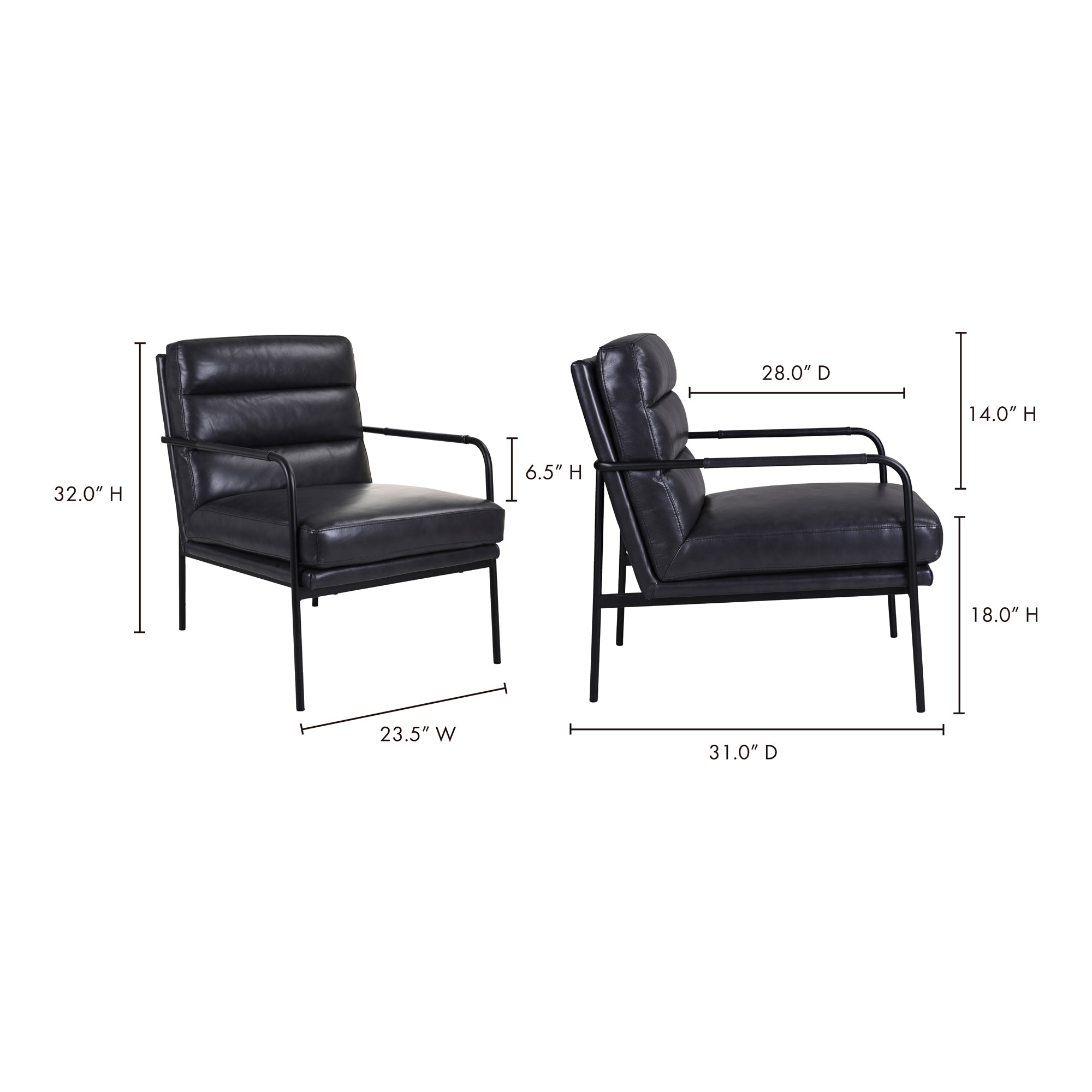 Laine Chair FURNITURE - accent chair Moe's Furniture