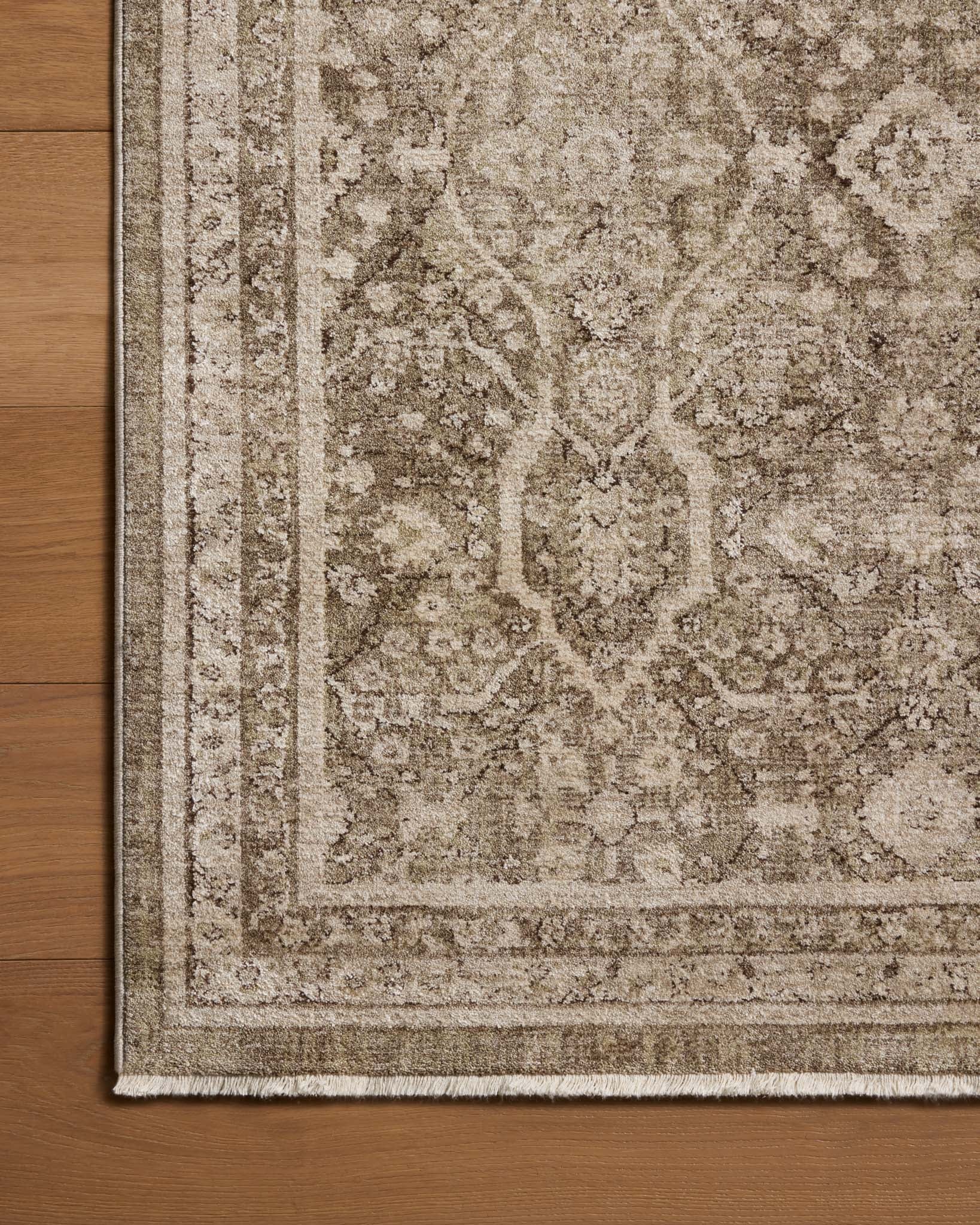 Amber Lewis x Loloi Ethel Olive / Natural Rug – 4