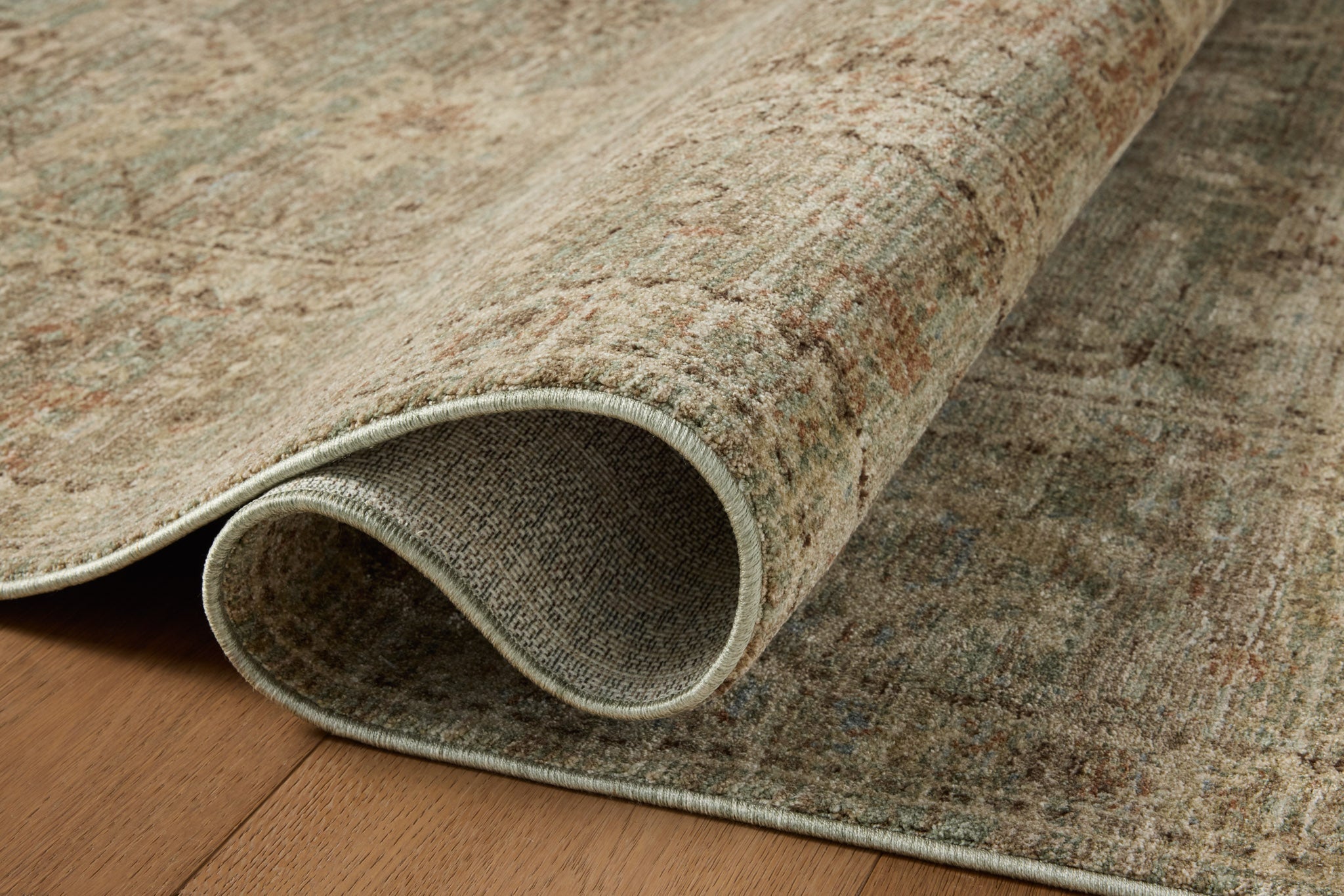 Amber Lewis x Loloi Ethel Lagoon / Clay Rug – 3
