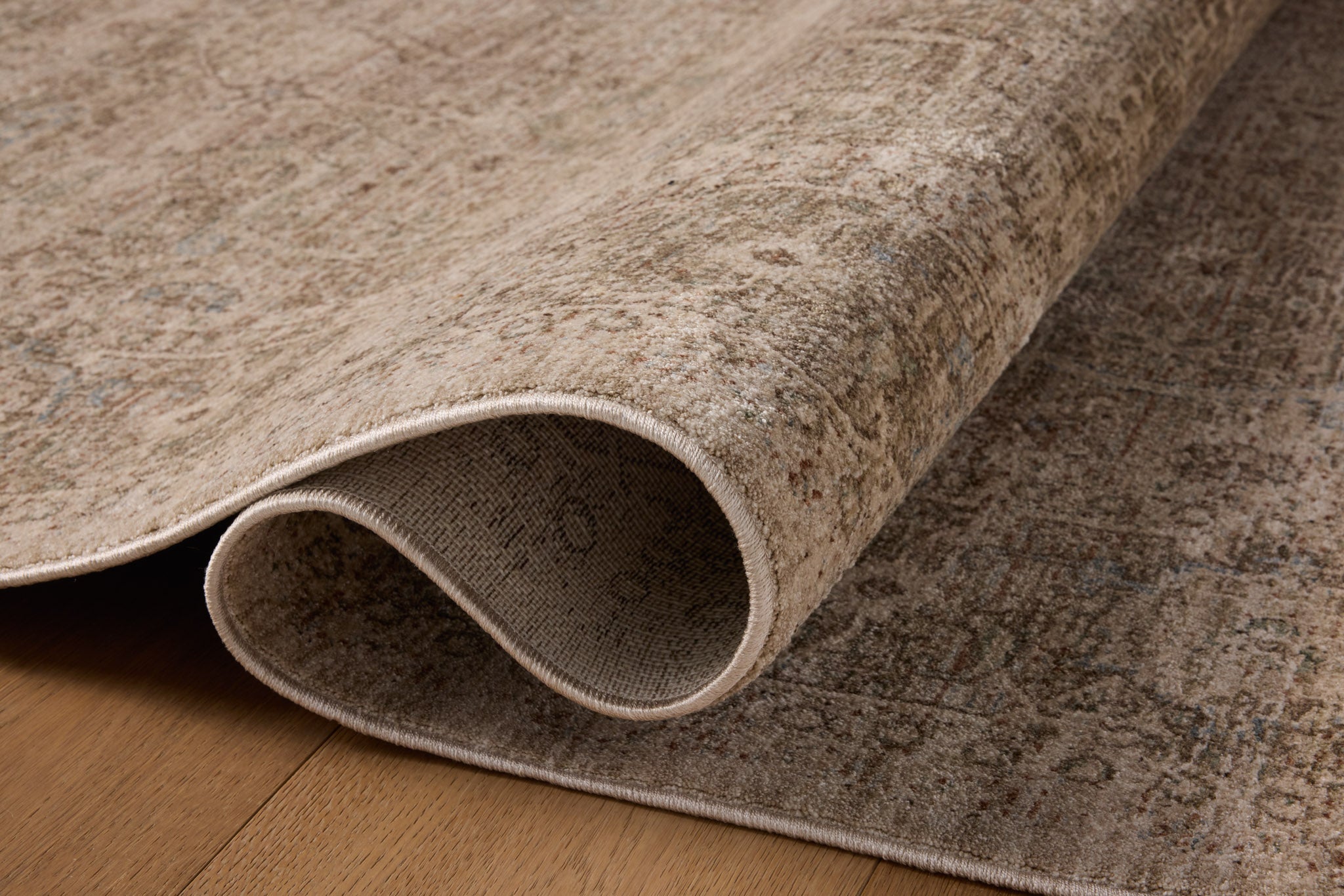 Amber Lewis x Loloi Ethel Sage / Natural Rug – 3
