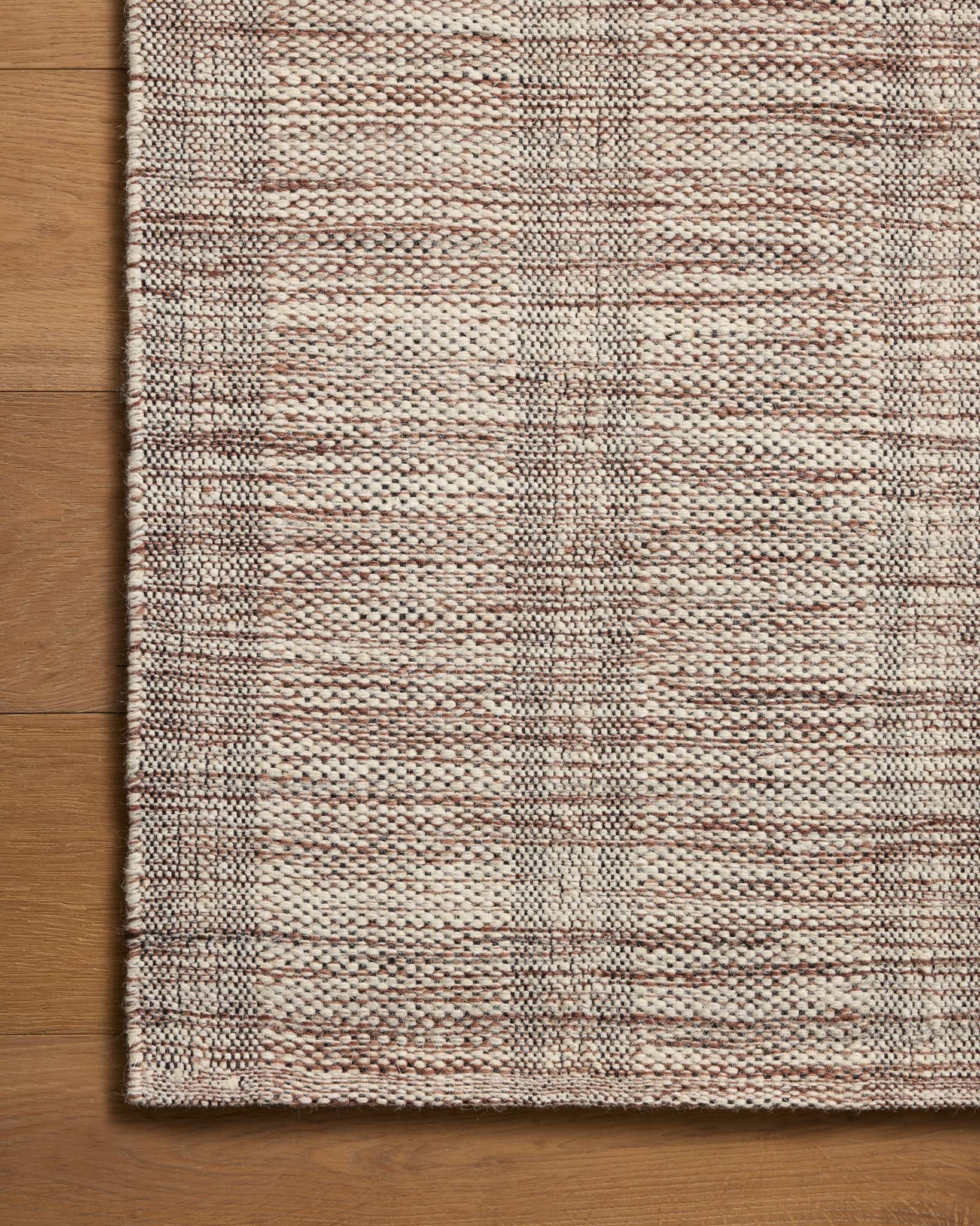 Chris Loves Julia x Loloi Eugene Chestnut / Ivory Rug - Rug & Weave