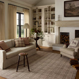 Chris Loves Julia x Loloi Eugene Chestnut / Ivory Rug - Rug & Weave