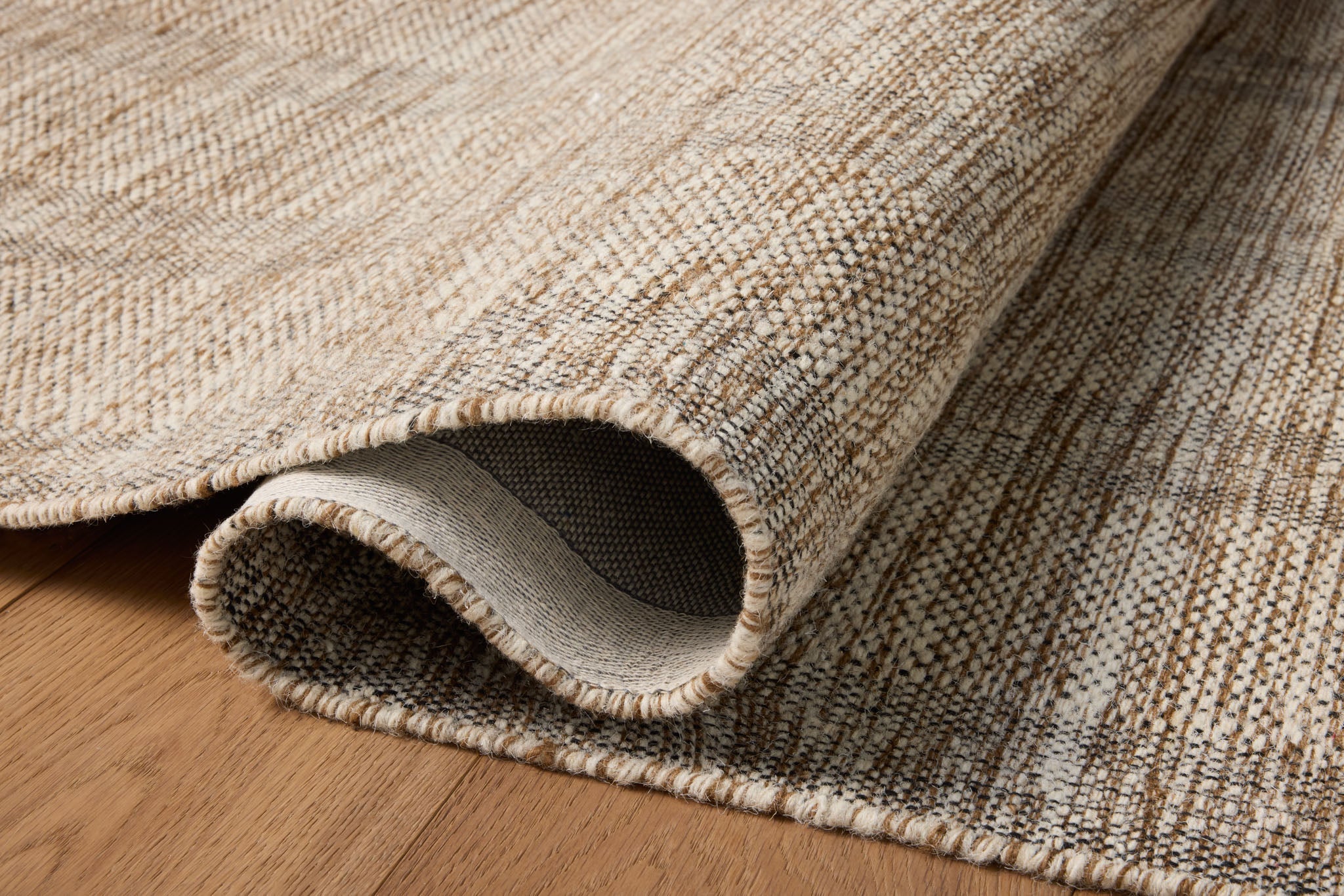 Chris Loves Julia x Loloi Eugene Toffee / Ivory Rug - Rug & Weave
